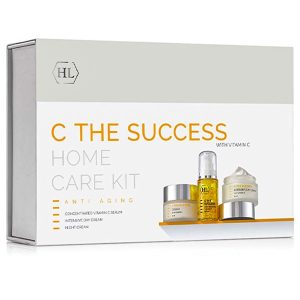 Набір домашнього догляду за шкірою обличчя з вітаміном С Holy Land C The Success Home Care Kit