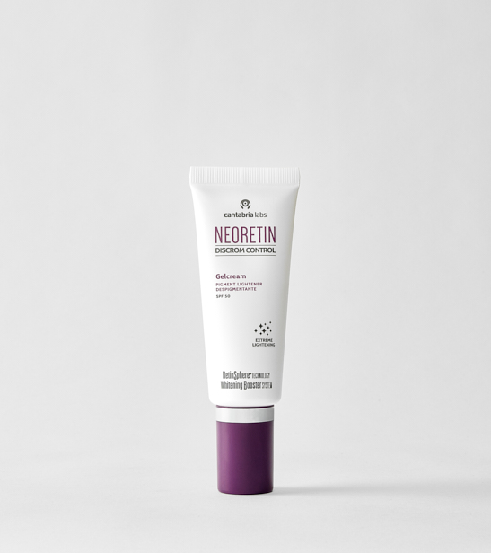 Освітлюючий гель-крем для шкіри з пігментацією SPF50 Cantabria Labs NEORETIN discrom control gelcream
