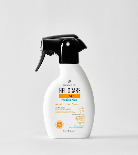 Дитячий сонцезахисний спрей для атопічної шкіри SPF50+ Cantabria Labs HELIOCARE 360º Pediatrics Spray ATOPIC