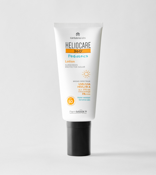 Дитячий сонцезахисний лосьон SPF 50+ Cantabria Labs HELIOCARE 360º Pediatrics Lotion Sunscreen SPF 50+