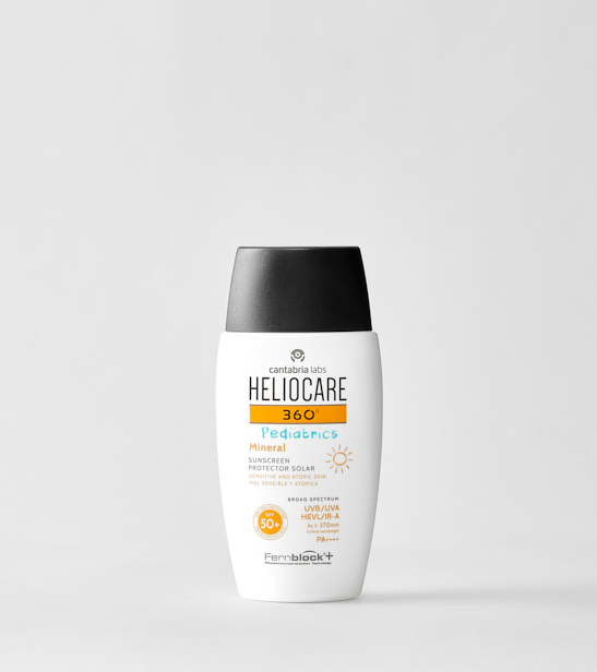 Дитячий мінеральний сонцезахисний гель-крем SPF 50+ Cantabria Labs HELIOCARE 360º Pediatrics Mineral SPF 50+