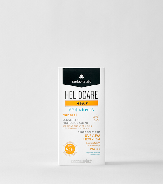 Дитячий мінеральний сонцезахисний гель-крем SPF 50+ Cantabria Labs HELIOCARE 360º Pediatrics Mineral SPF 50+ - Зображення 5