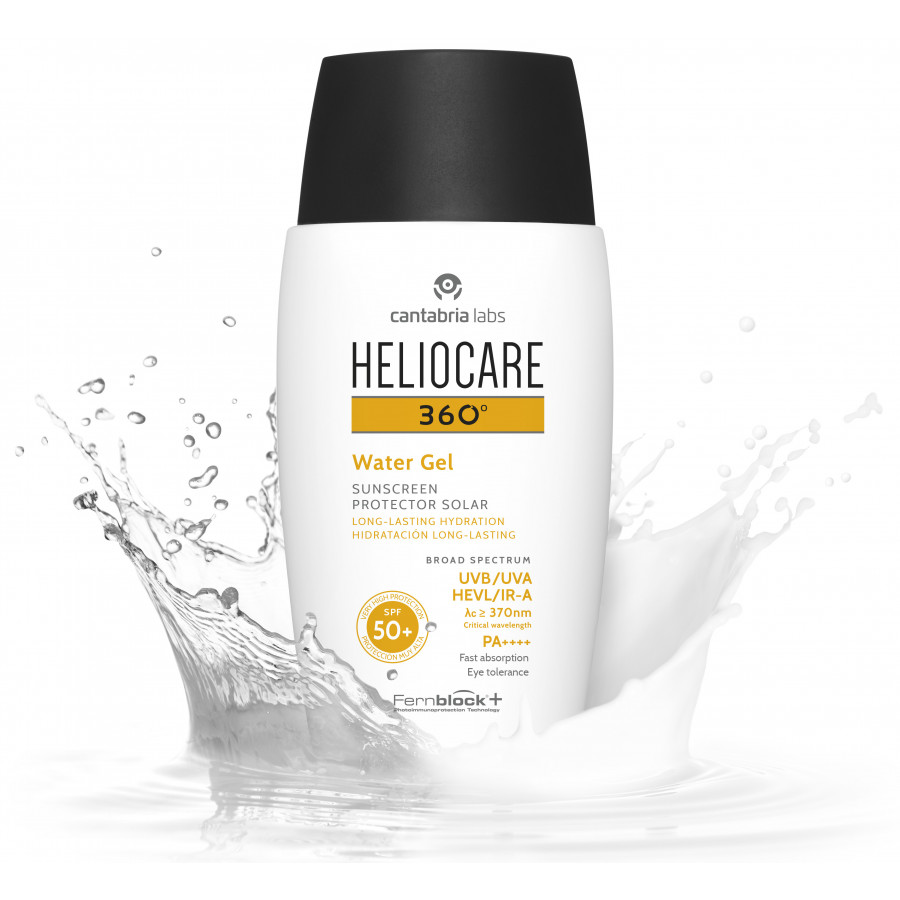 Сонцезахисний зволожуючий гель із SPF 50+ Cantabria Labs HELIOCARE 360º WATER GEL Sunscreen - Зображення 2