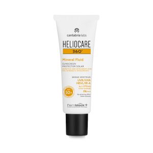 Сонцезахисний мінеральний флюїд з дуже високим фотоімунозахистом SPF50 Cantabria Labs HELIOCARE 360 Mineral SPF 50+